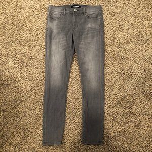 Express gray legging jeans